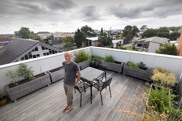 Architect Jos Tan designed a Brunswick West home for his family.