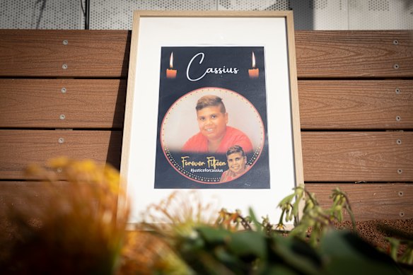 Cassius Turvey died in hospital.