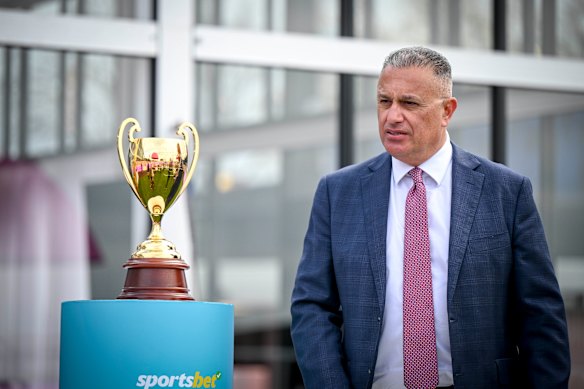 Melbourne Racing Club former chairman John Kanga.