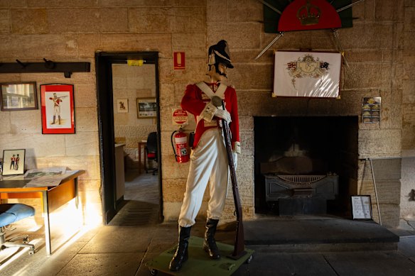 The barracks were built to replace Sydney’s original military facilities on George Street.