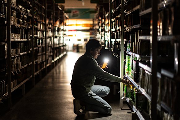 Shoppers at FoodWorks in Yea were forced to shop by torch.