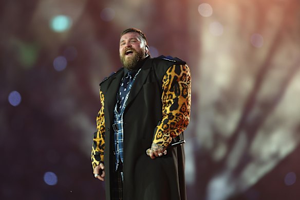 Teddy Swims was a popular choice at last year’s NRL Grand Final day.
