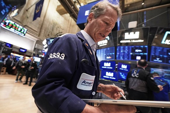Wall Street’s benchmark index had its worst session in three weeks.