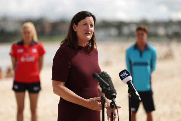 Netball Australia chief executive Stacey West.