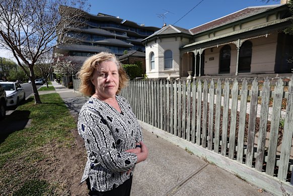  Jane Oldham, a member of Boroondara Community Group, pictured here in Camberwell.