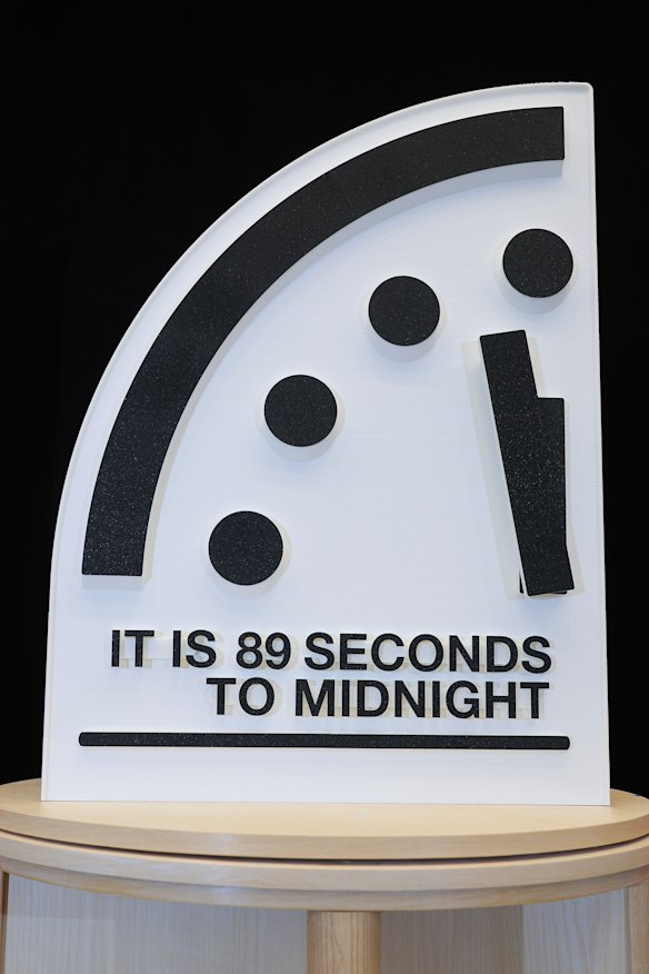 In January, the Bulletin of the Atomic Scientists set the Doomsday Clock at 89 seconds to midnight – the closest it has been to global catastrophe.