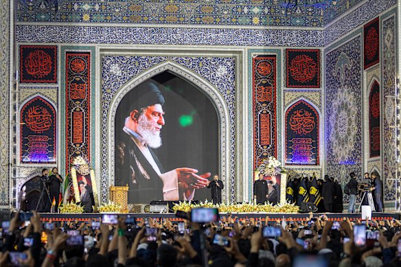 Thousands of mourners gathered last week for the burial of Ayatollah Ali Khamenei at the Imam Reza Shrine in Mashhad, Iran.