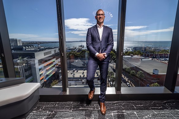 Geelong Chamber of Commerce chief executive Jeremy Crawford.