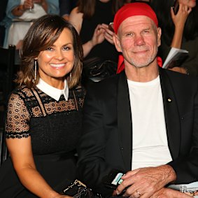 Lisa Wilkinson and Peter FitzSimons