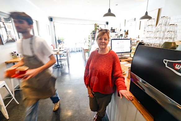 Bright cafe owner Leanne Boyd welcomed the relief package. 