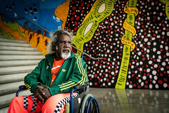  “I can’t stop,” he says of painting.