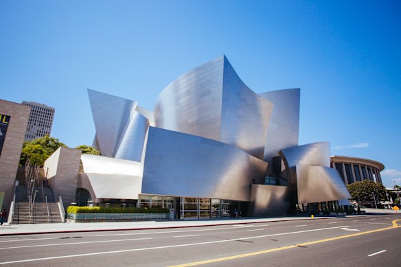 The Walt Disney Concert Hall in Los Angeles, another Gehry masterpiece, opened in 2003.
