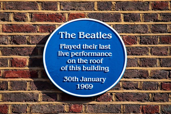 London has thousands of blue plaques marking sites of historical significance.
