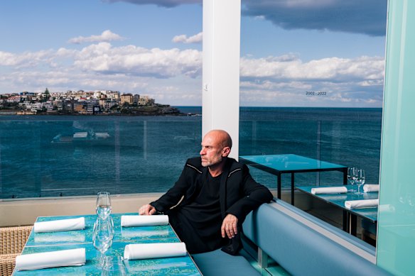 Maurice Terzini at Icebergs Dining Room and Bar in 2022.