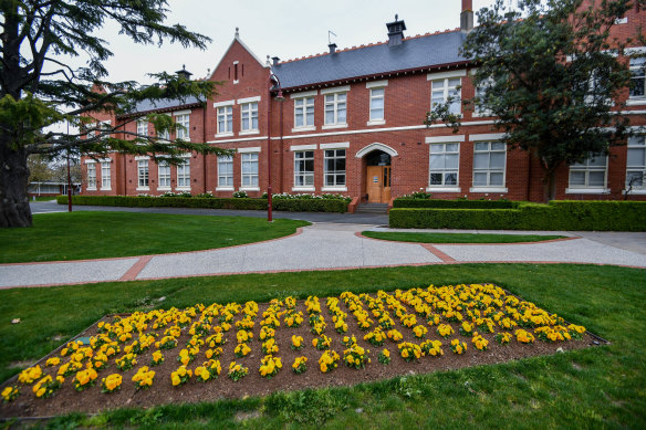 Ballarat Grammar principal Adam Heath said at least 10 current senior students had developed a “perverse sense of justice”.