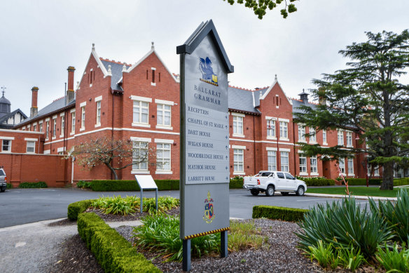 Ballarat Grammar suspects at least 10 senior students were targeting younger students.