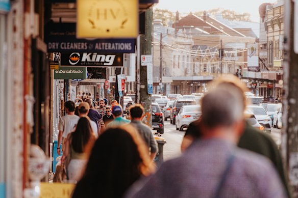 Corridor bar owner Andrew Purcell says the entertainment precinct over on Enmore Road is enticing business owners looking to open bars like his, especially as King Street is expensive to lease.