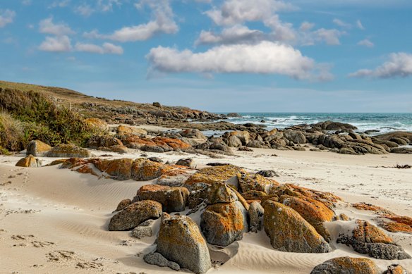 Disappointment Bay, on the wild waters of King Island.