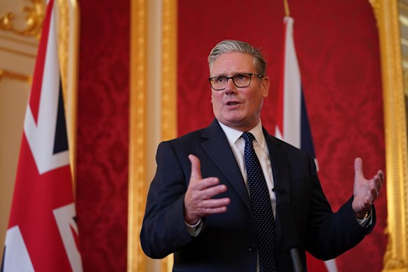 British Prime Minister Keir Starmer.