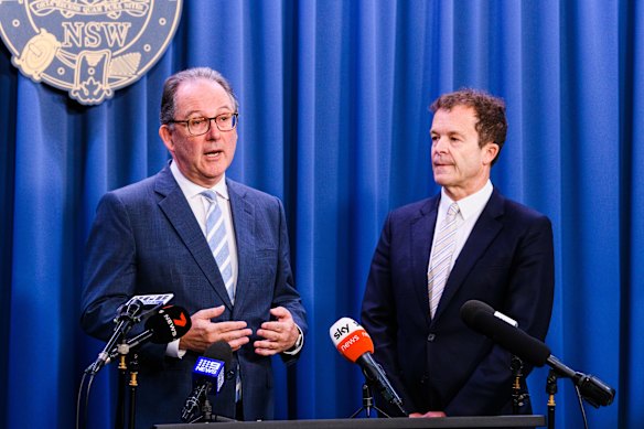 Wahroonga MP Alister Henskens could be preparing to challenge Speakman.