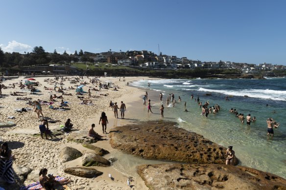 Sydney’s Bronte Beach, one of the locations offering the Dippers program.