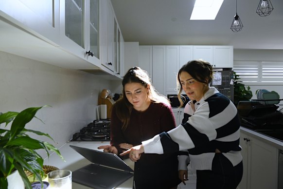 Joslyn Cataldo (left) and Rachel Hartney (right) share a passion for true crime stories.