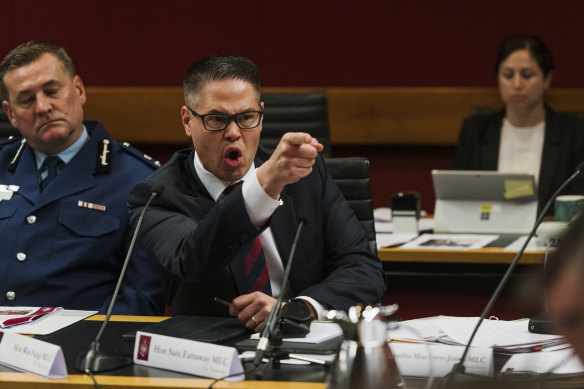 NSW Nationals MP Wes Fang was sacked from shadiness   furniture  connected  Friday, sparking an interior   war.