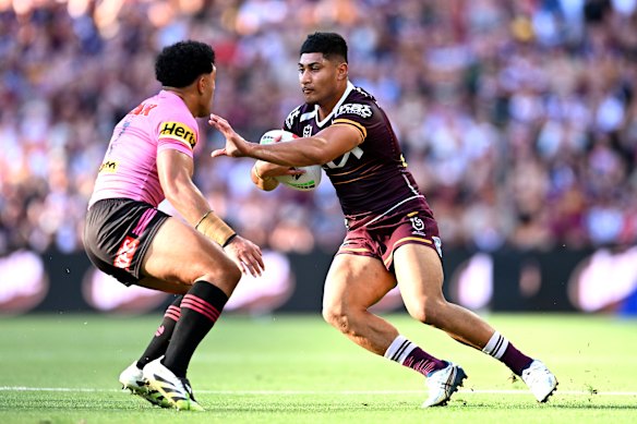 Josiah Karapani is 80 minutes away from completing his remarkable NRL resurgence.
