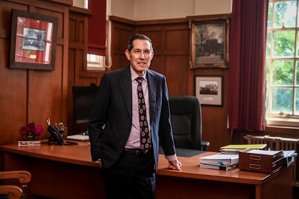 Melbourne High principal Tony Mordini.