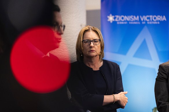 Premier Jacinta Allan announces a security package for Jewish community.