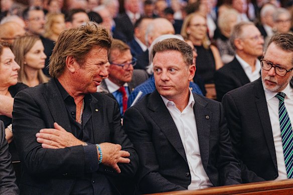 Richard Wilkins and Ben Fordham were in attendance.