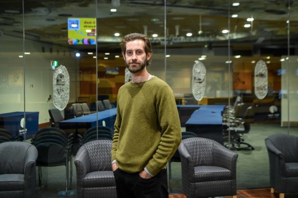 Greens councillor Adam Pulford.