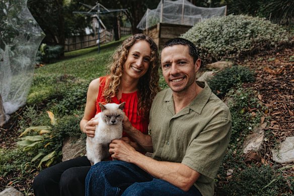Forty-two per cent of poll respondents prefer their pets to having children. Lisa Wagstaff and Luke Sullivan consider their Burmese cat, Apollo, to be their son.