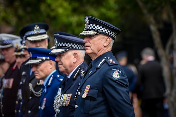 Bush has previously been on the air wing to travel to Porepunkah in the aftermath of the fatal shooting of two police officers.