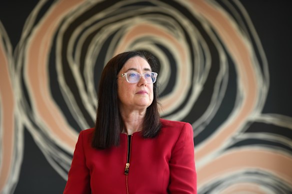 ACCC chair Gina Cass-Gottlieb speaks directly in public, but shows no love of the limelight.