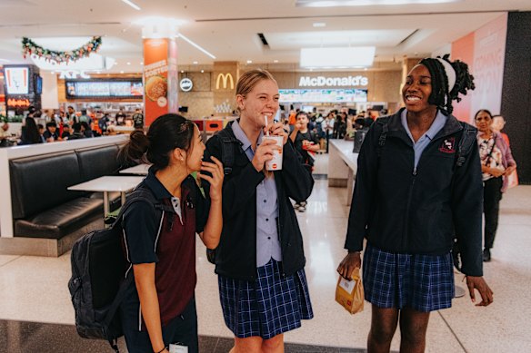 The teenagers say that they live far from one another’s houses and local parks.  