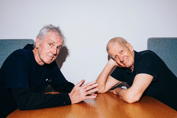 Roy and HG Nelson aka comedians John Doyle and Greig Pickhaver