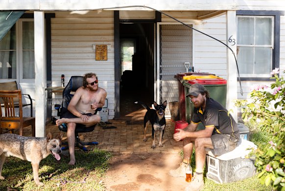 Matt Cruickshank (left) and Josh McCarten. Cruickshank considers Ingram a close friend.