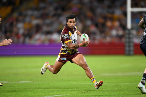 Tristan Sailor returned to the Brisbane Broncos side to take on the North Queensland Cowboys.