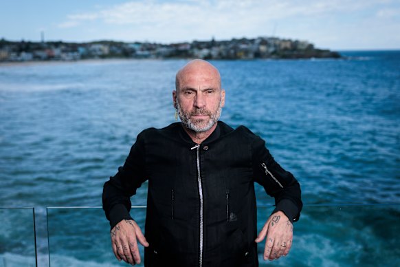 Maurice Terzini founded Bondi Icebergs Dining Room two decades ago. Photographed on site in 2022.