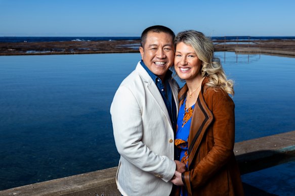 Anh and Suzanne Do. “It was love at first sight for me,” says Anh.  