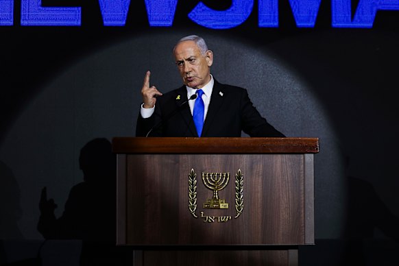 Bibi took time to drop into Sharri Markson’s Sky News show this week. 