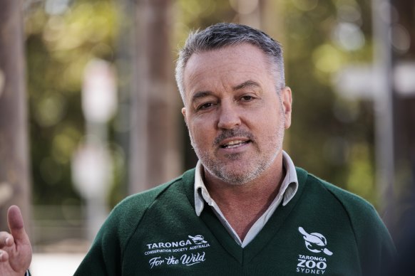 Le directeur exécutif du zoo de Taronga, Simon Duffy.