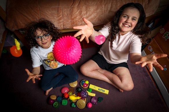 Vanessa and Audrey’s parents take care to buy branded squishies, and avoid the cheaper models. 