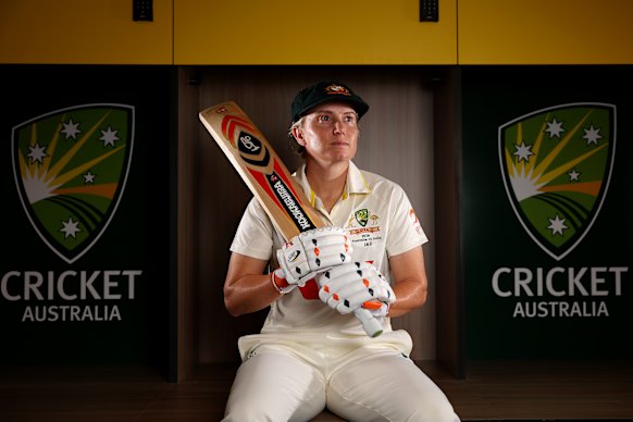 Alyssa Healy ahead of her final match for Australia at the WACA in Perth.