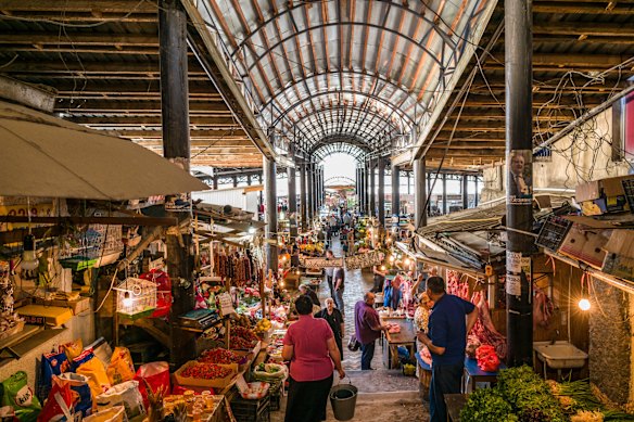 Telavi Market… “almost a museum”.