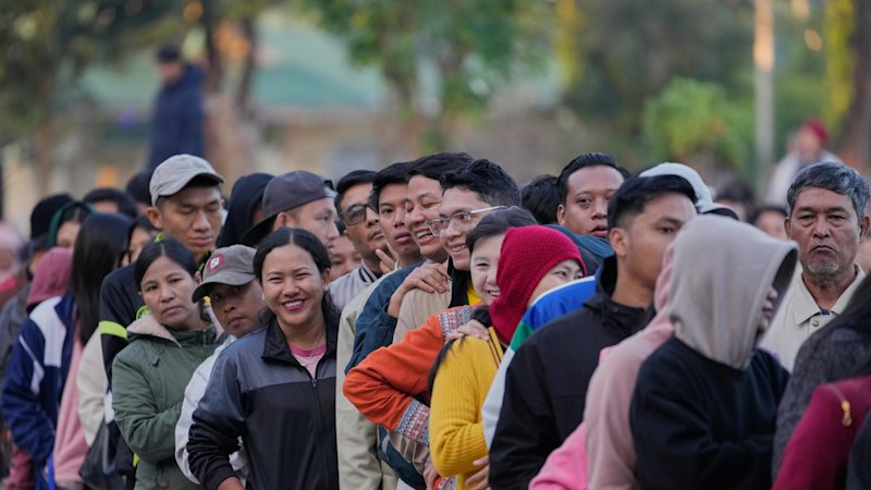 As some boycott Myanmar’s flawed election, others hope for change