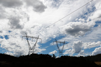 Transmission lines streaming from Snowy Hydro's Tumut 3 power station. New bilateral deal opens the way for Snowy's new pumped hydro energy to be exported to Victoria.