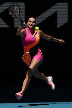 Sabalenka asserts herself on the quarter-final.