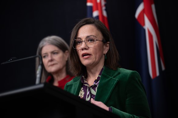 Minister for Children Lizzie Blandthorn.